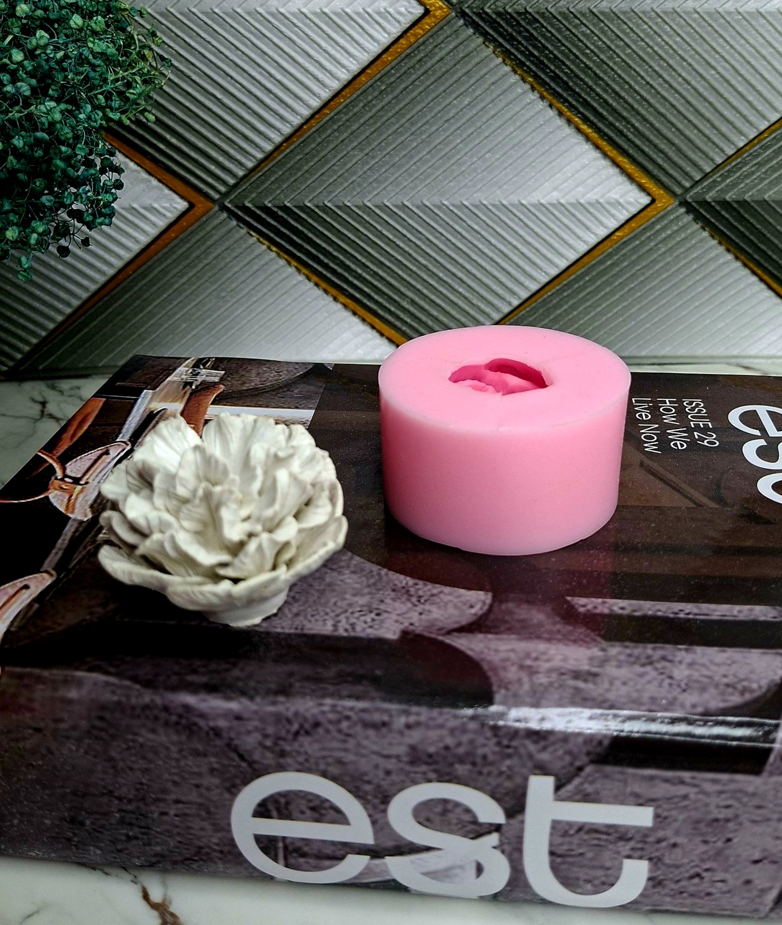 قالب سیلیکونی گل کلارکیا بزرگ